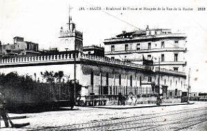 Alger - Boulevard de France et Mosquee de la Rue de la Marine - 1919